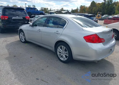 2011 Infiniti G25X из США, поврежденный, VIN JN1DV6ARXBM450157